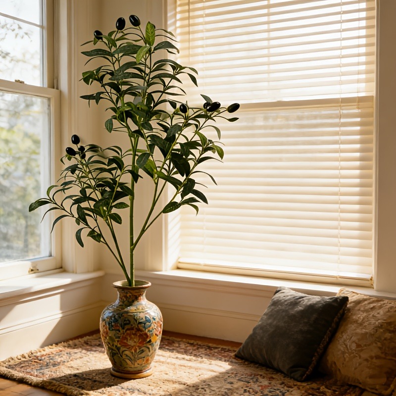 ต้นมะกอกประดิษฐ์ขนาด 28 ซม.-12 - Ficus Lyrata Tree บทวิจารณ์และราคา