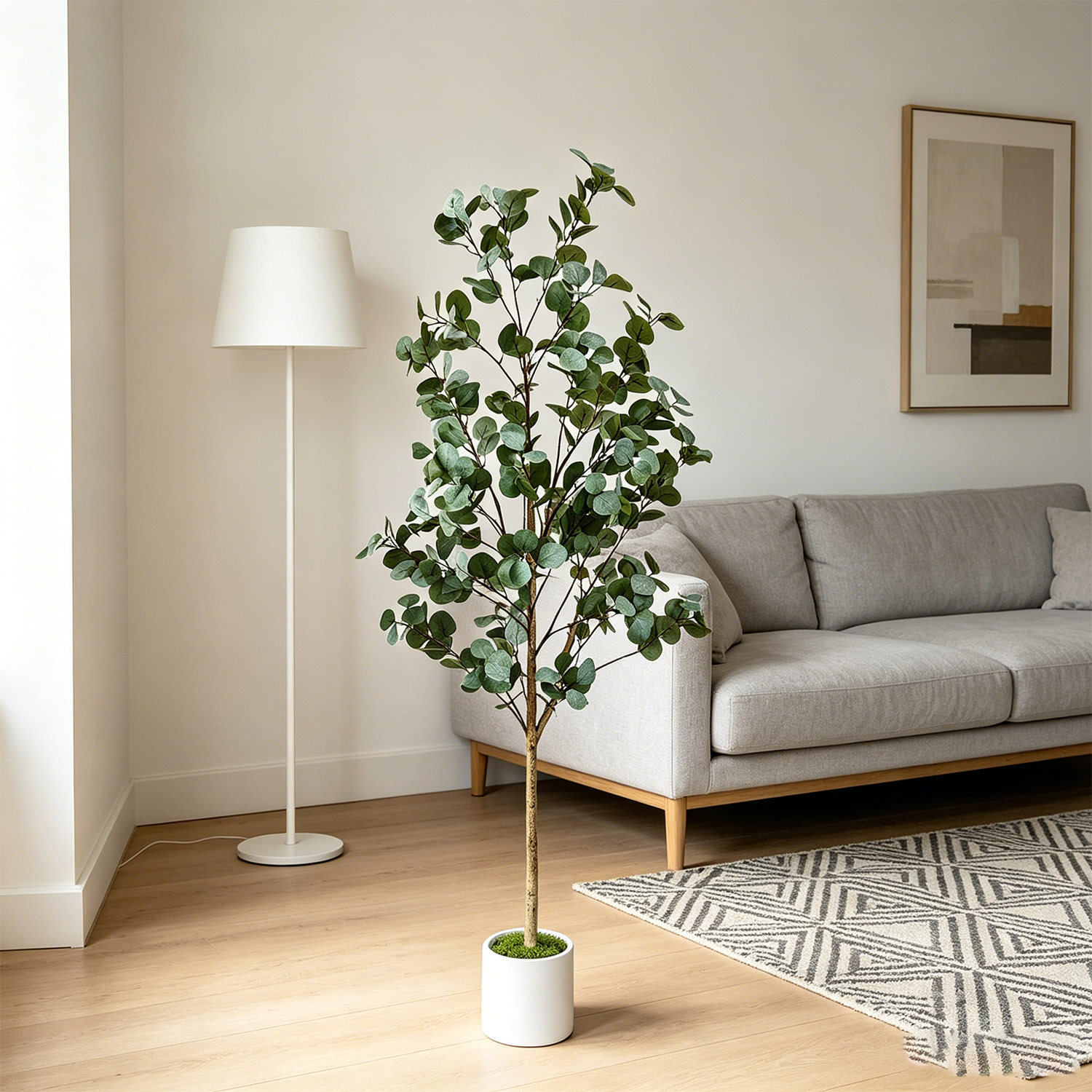 ต้นยูคาลิปตัสประดิษฐ์ขนาด 120- - Ficus Lyrata Tree บทวิจารณ์และราคา